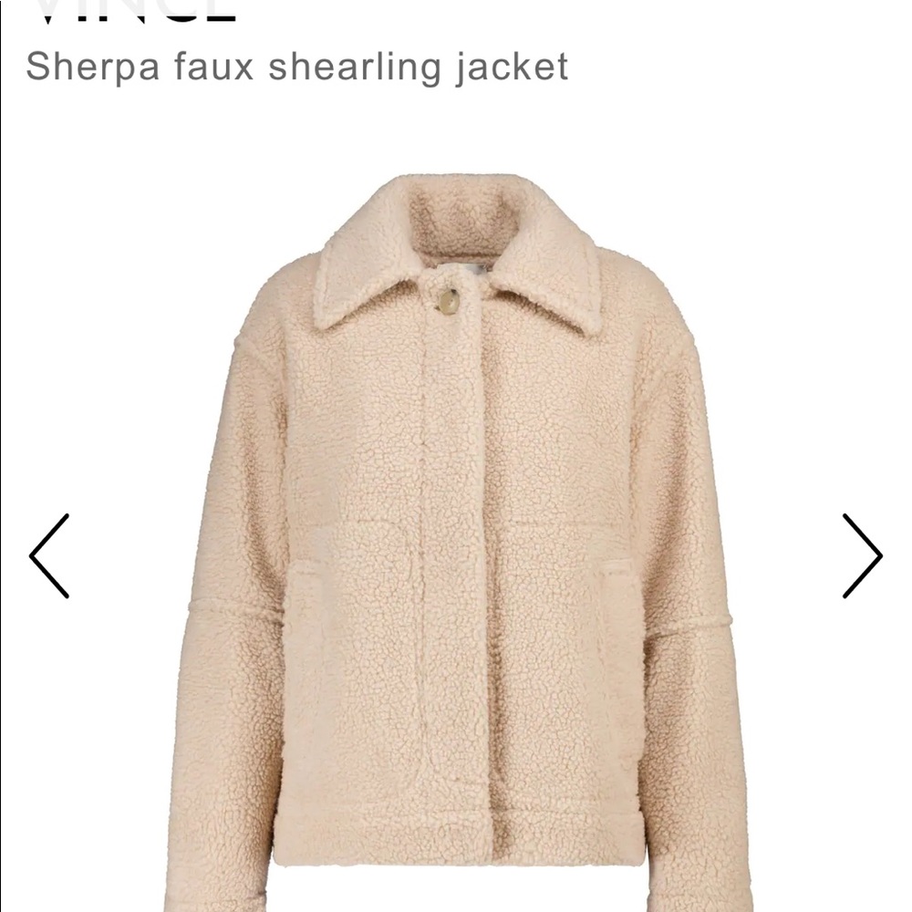 Vince shearling jacket